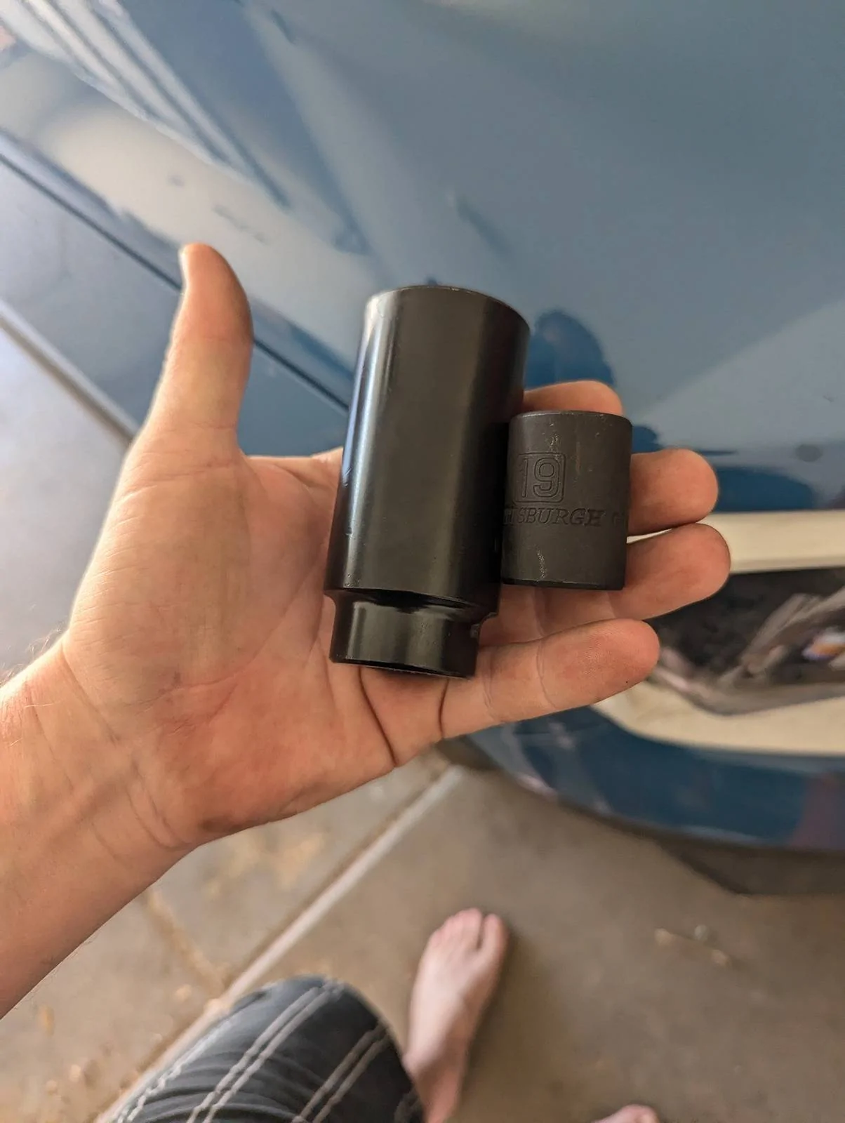 Ford Bronco Sport Used air suspension tank to run air tools PXL_20240621_203146982