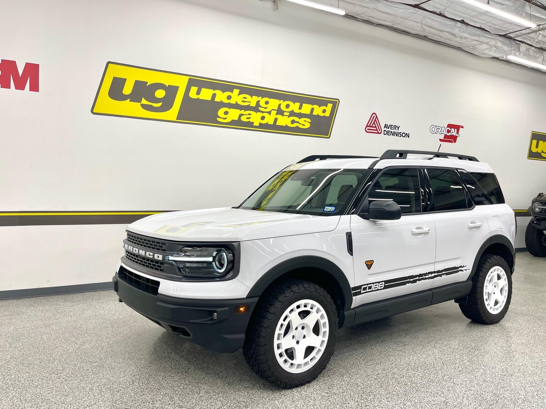 Ford Bronco Sport Cobb Tuned Bronco Sport ...finally!  Whoa, this feels good. Cobb stripes 01