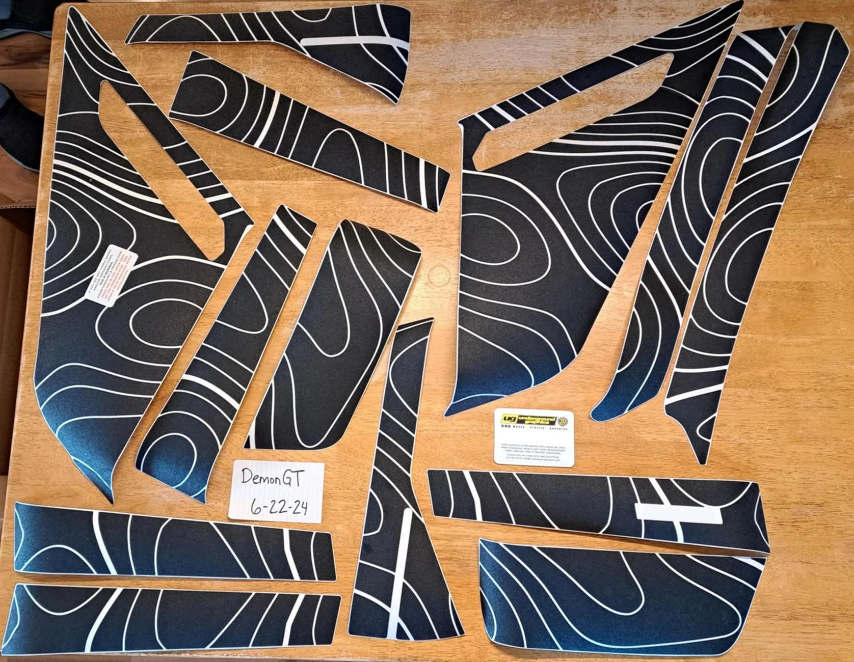 Ford Bronco Sport Vinyl topo pillar A-D covers 234615a0-2949-44b6-a768-7c35d0735e03