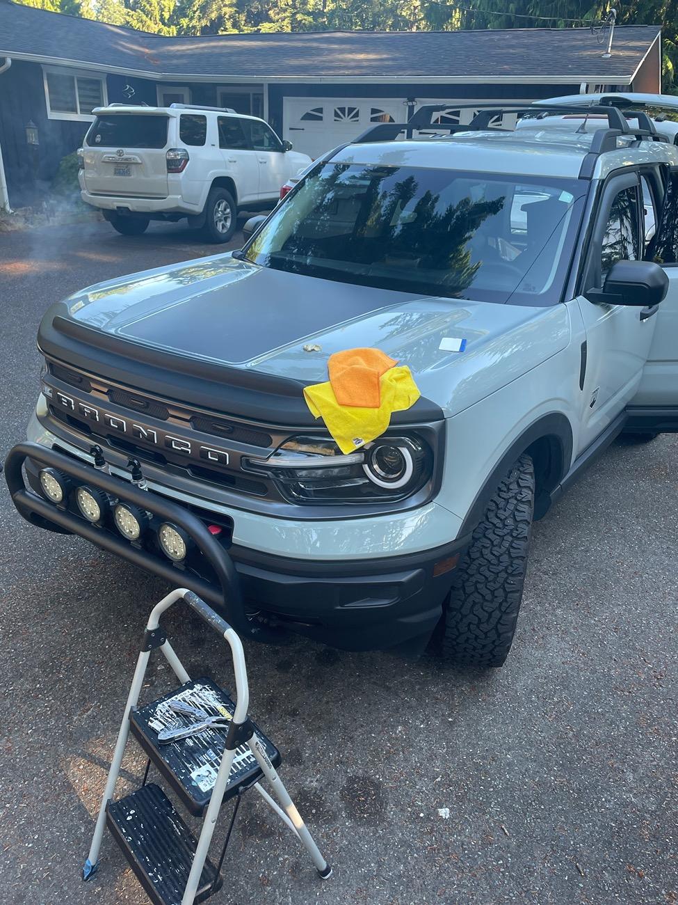 Ford Bronco Sport Underground Graphics Hood Decal IMG_4689