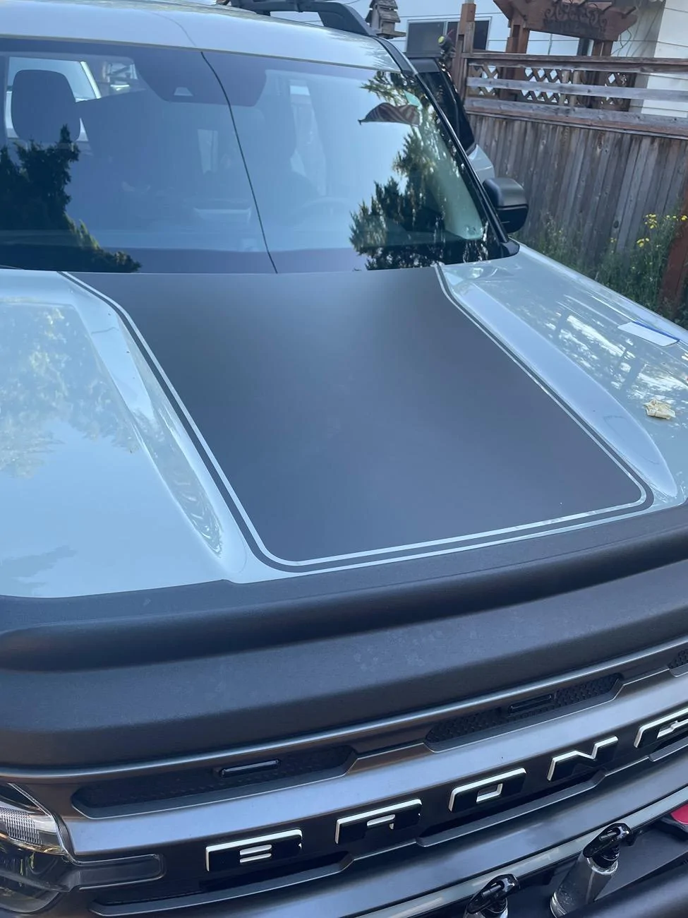 Ford Bronco Sport Underground Graphics Hood Decal IMG_4690