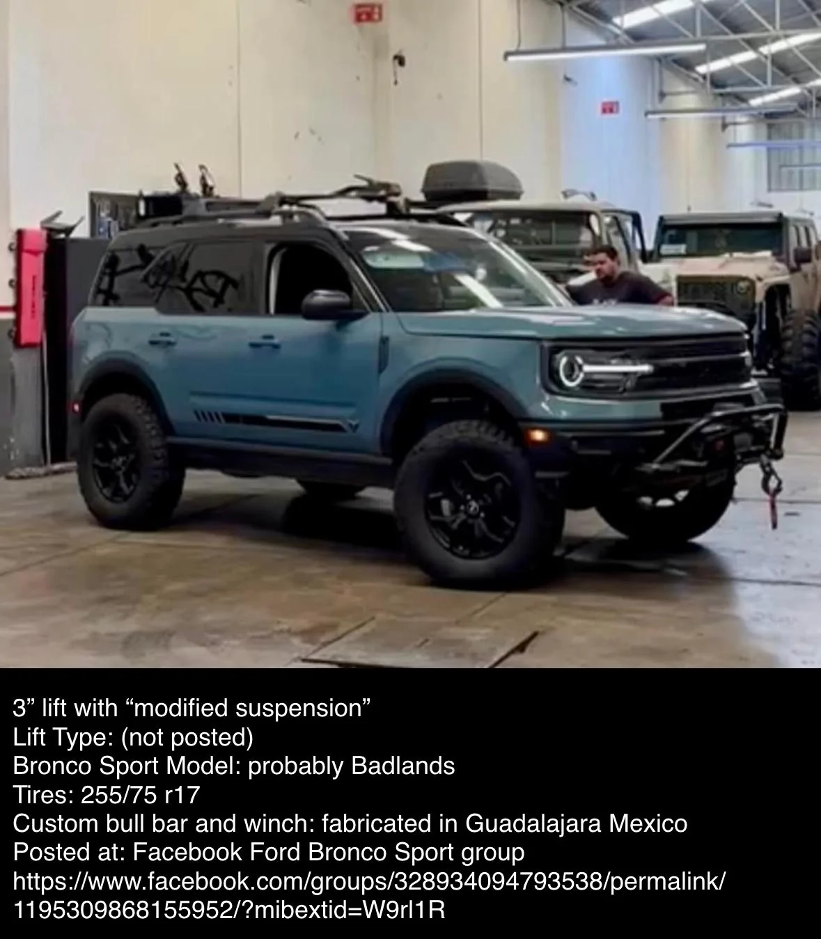 Ford Bronco Sport Interesting Mods (Lift, Bull Bar, Winch, Lights, etc.) IMG_6091