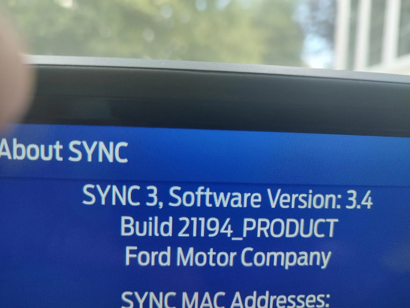 Ford Bronco Sport Sync update for my 2023 Badlands with Nav - doesn't work for my 2022 Bigbend no Nav Sync BIGBEND