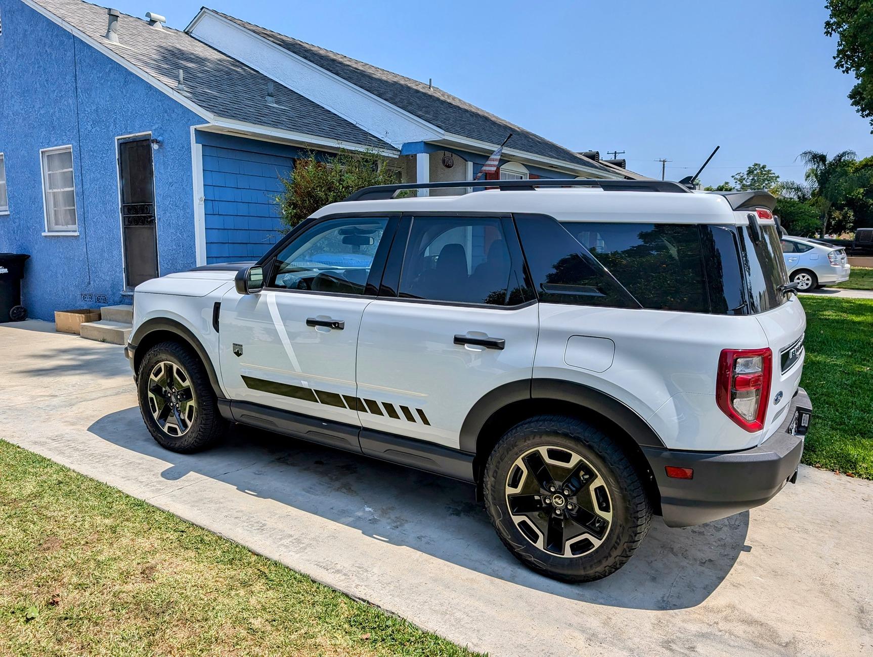 Ford Bronco Sport Falken Wildpeak Trail Tires 245/60/18 installed. Love 'em! PXL_20240708_181536237.MP~2