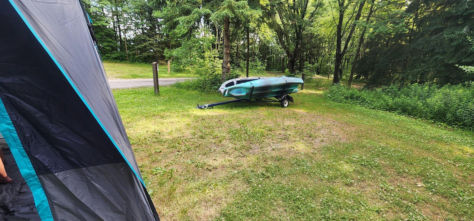 Ford Bronco Sport Bronco Sport base camp / car camping + custom kayak trailer 20240620_170457