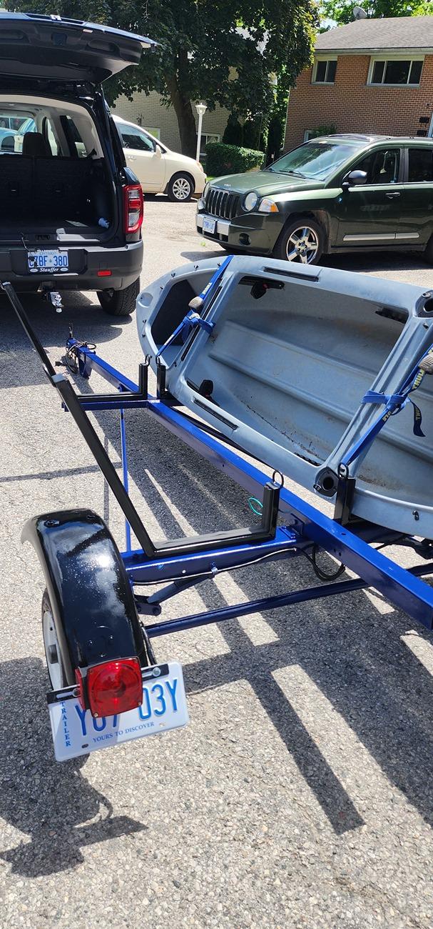 Ford Bronco Sport Bronco Sport base camp / car camping + custom kayak trailer 20240608_141713