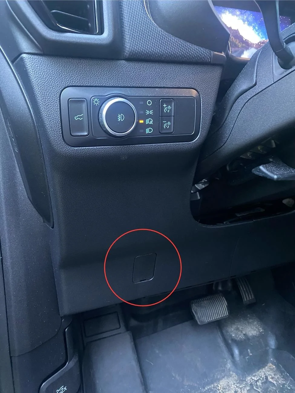 Ford Bronco Sport What is this? Aux switch mounting point - Recommendations IMG_8863