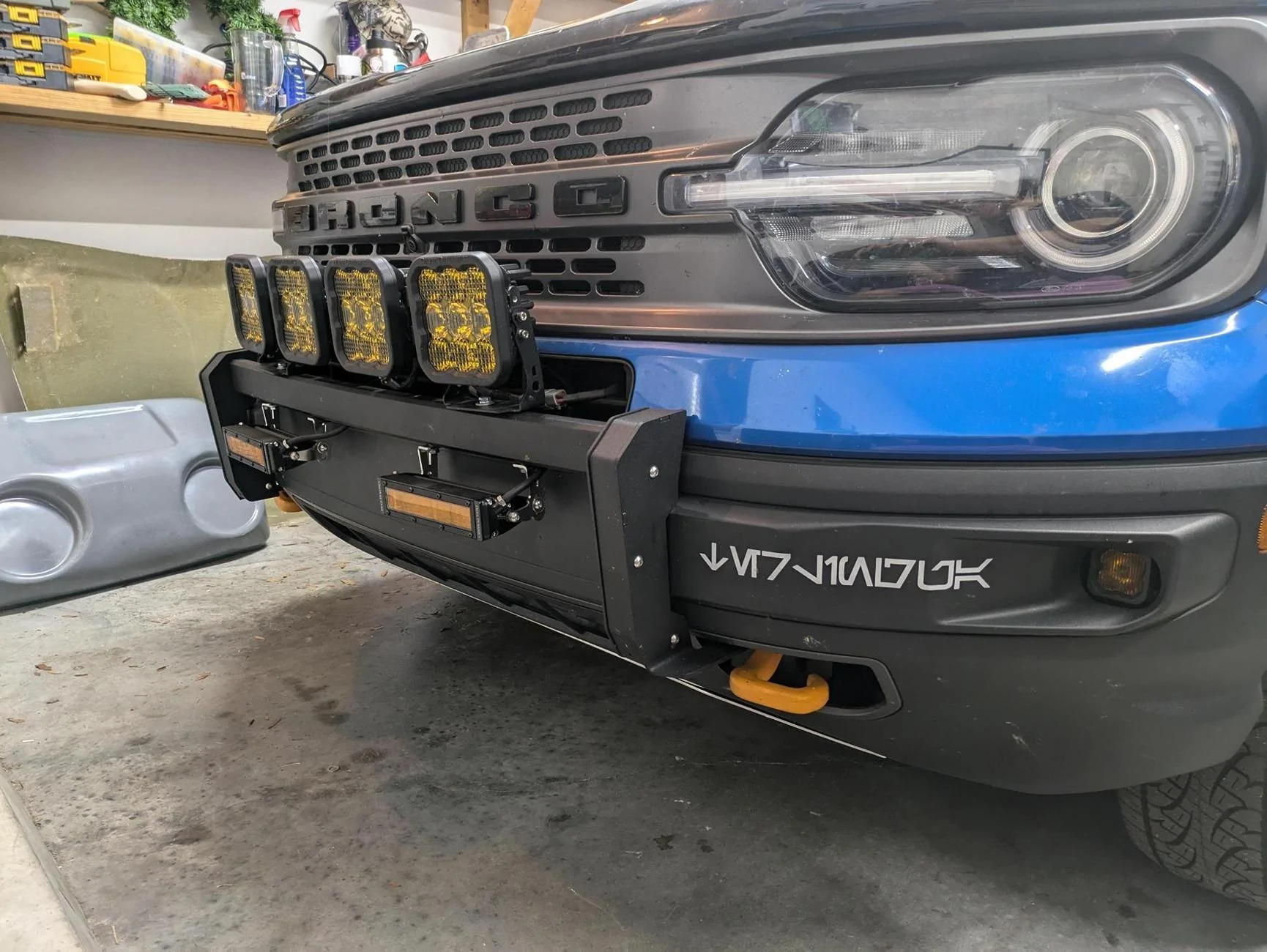 Ford Bronco Sport Vorpal - Horse N Buggys BS Badlands Build 6. Fogs Mounted