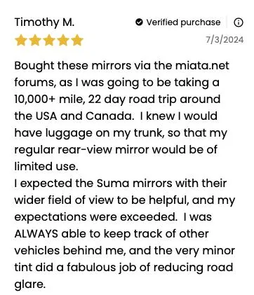 Ford Bronco Sport Blind Spots?⚡Reduce Blind Spots & Glare⚡SUMA Mirrors Screenshot 2024-07-15 at 5.45.57 PM