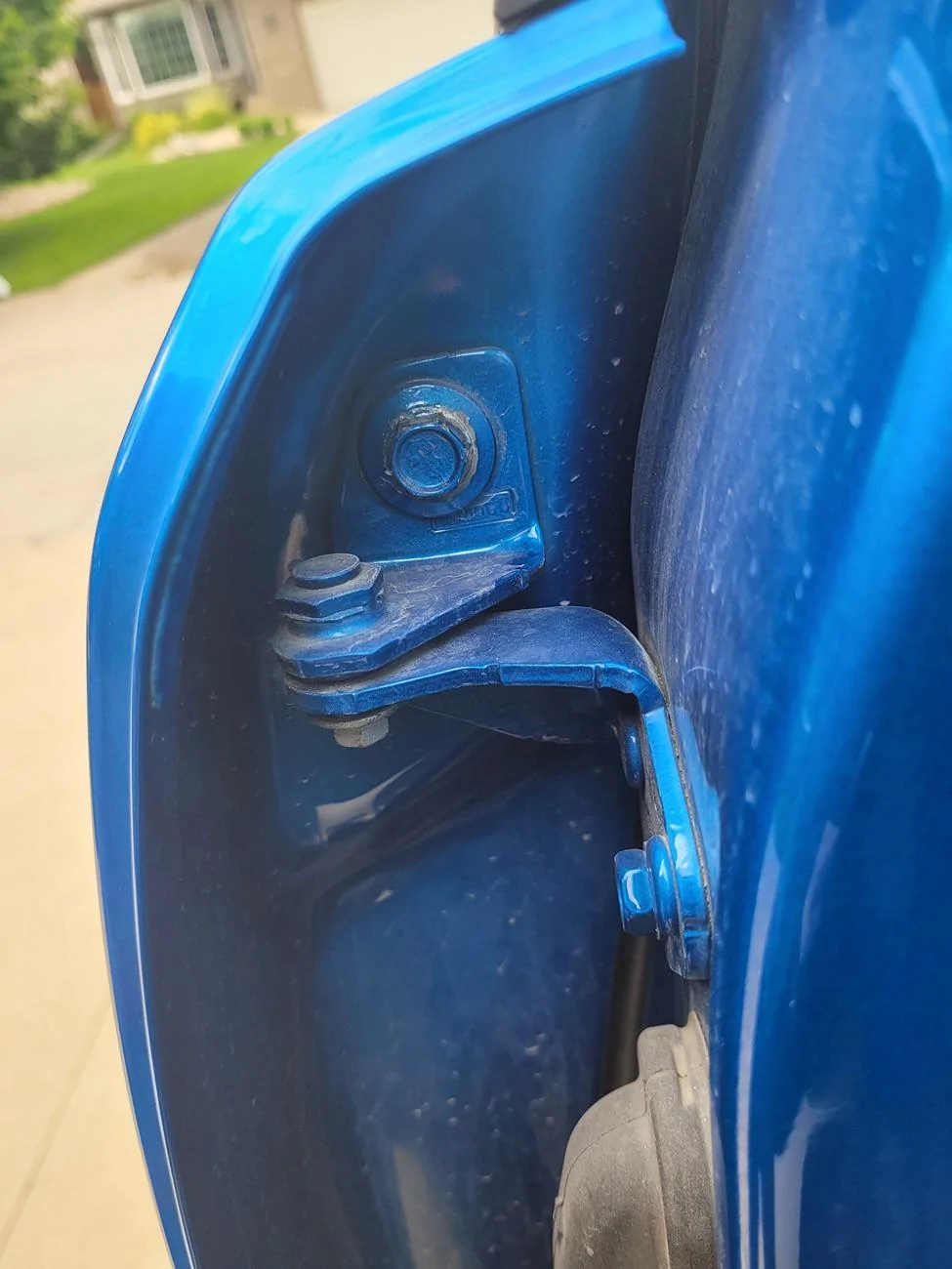 Ford Bronco Sport Side Door molding installed incorrectly 20240716_155802