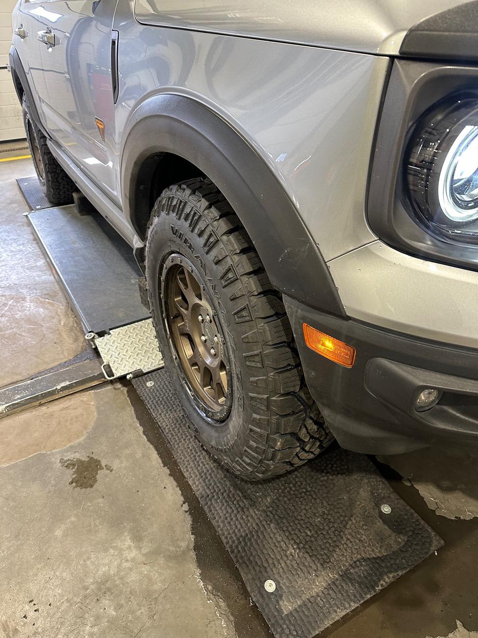 Ford Bronco Sport Bigger tires for Bronco Sport Badlands? IMG_2050