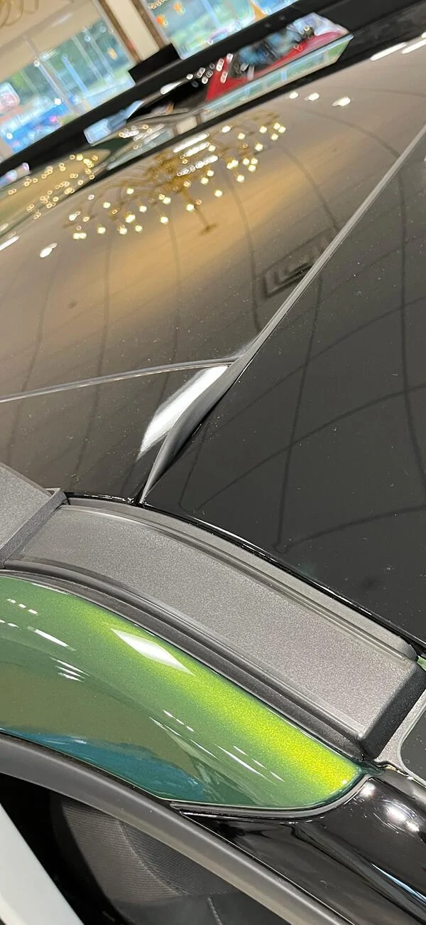 Ford Bronco Sport Passenger Side A Pillar Leak Flooding Bronco Sport IMG_4976