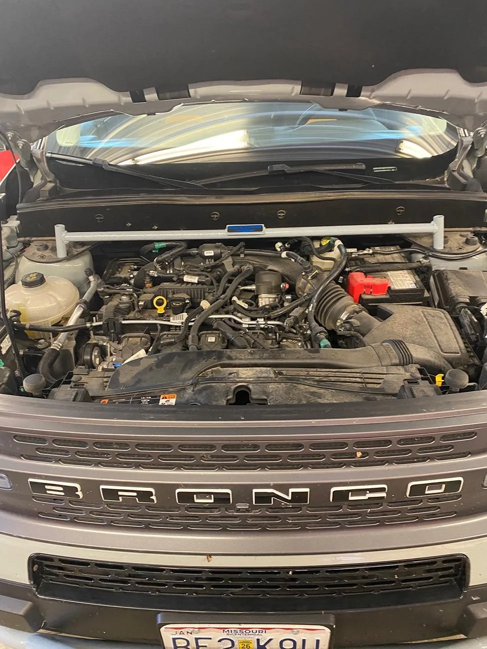 Ford Bronco Sport Homemade Strut Bar IMG_3197