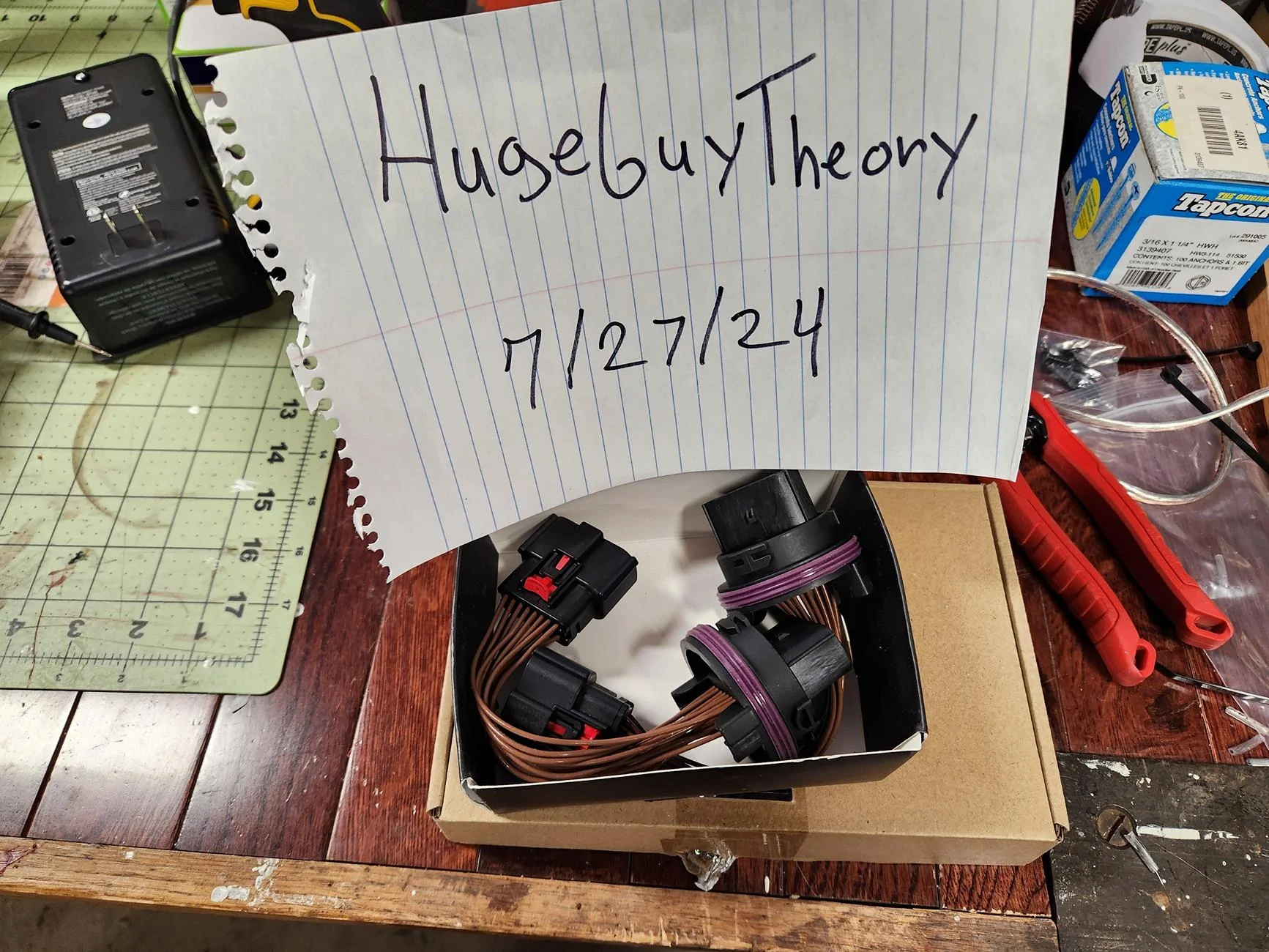 Ford Bronco Sport DGZ Sidemarker lights and Tectico hHeadlamp Harness (New) 20240727_180037