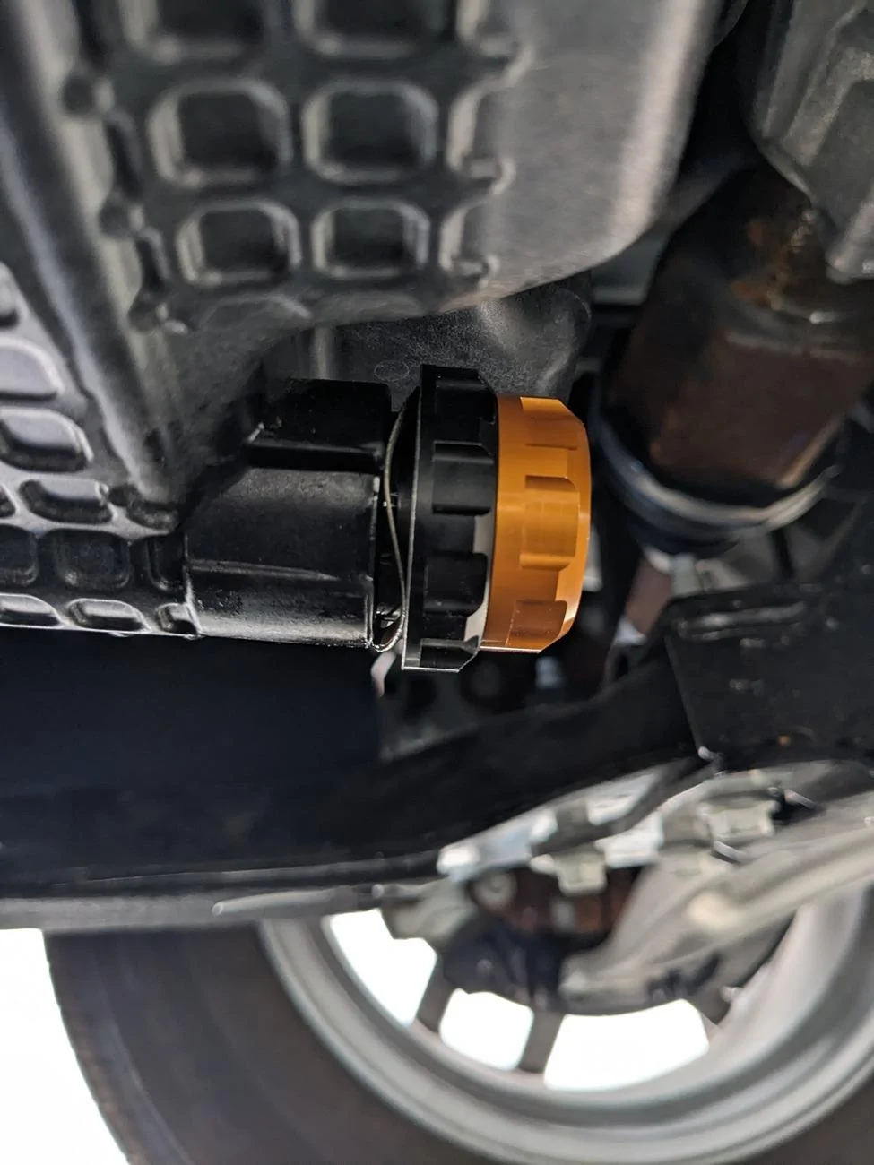 Ford Bronco Sport New oil drain plug is available -- Ronin oil drain plug PXL_20240728_155521921