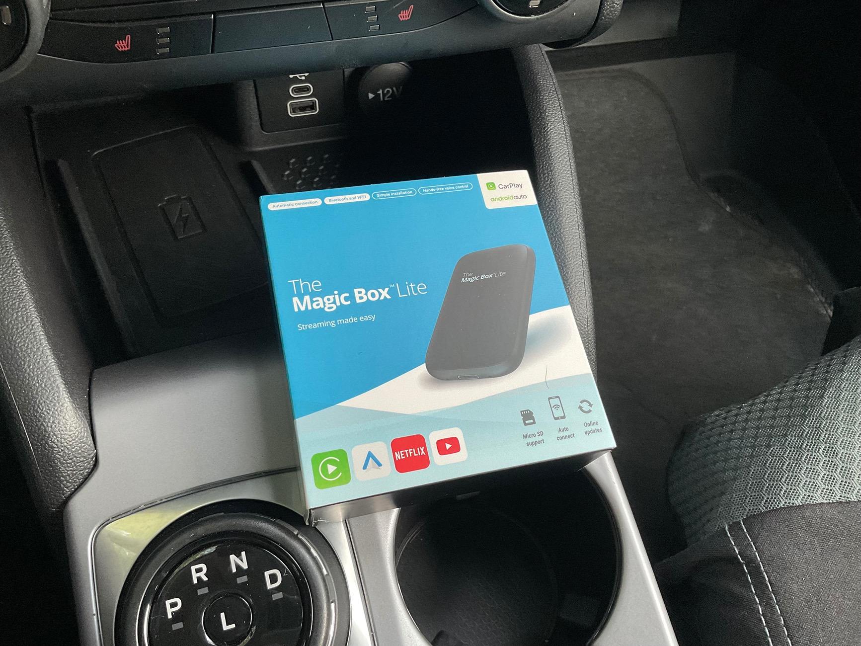 Ford Bronco Sport Magic Brand wireless CarPlay adapter IMG_1707
