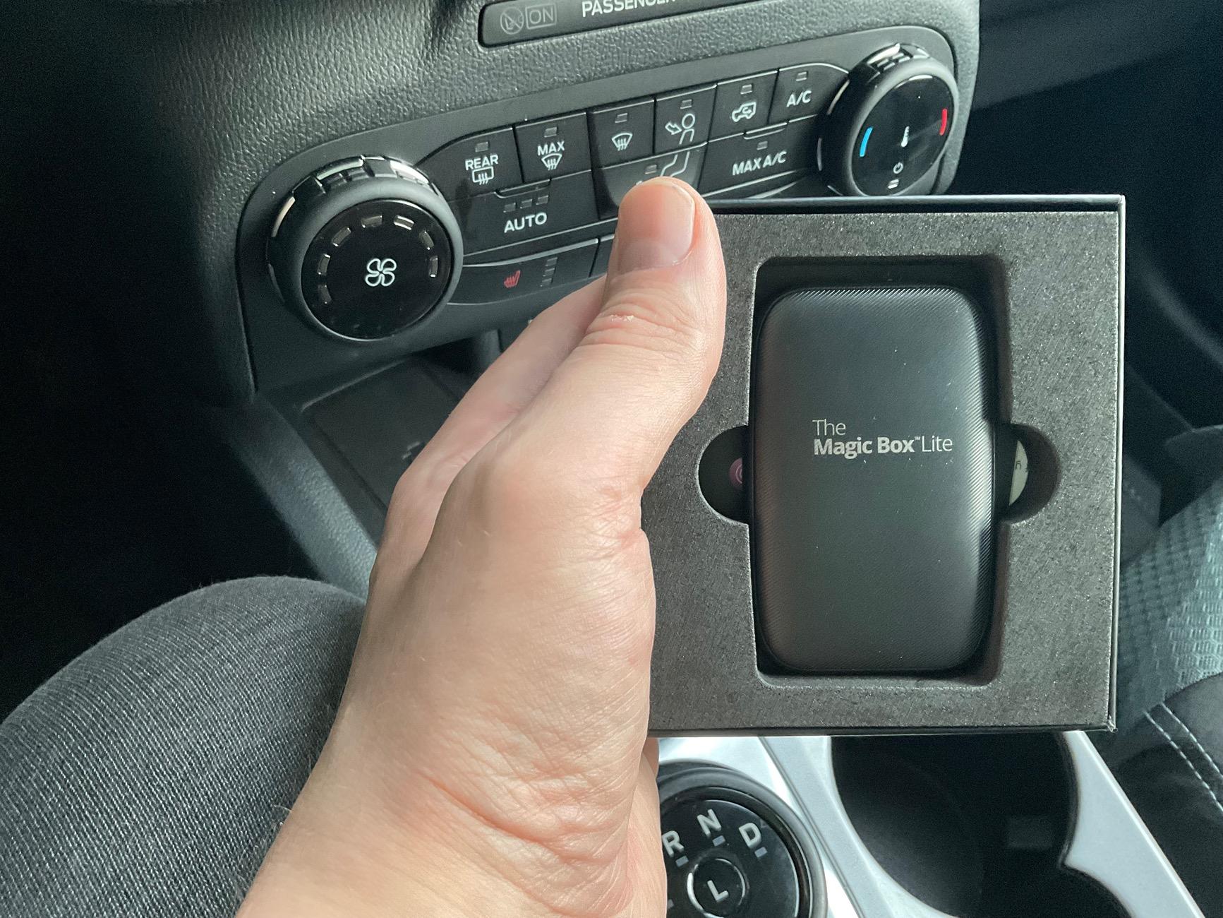 Ford Bronco Sport Magic Brand wireless CarPlay adapter IMG_1708