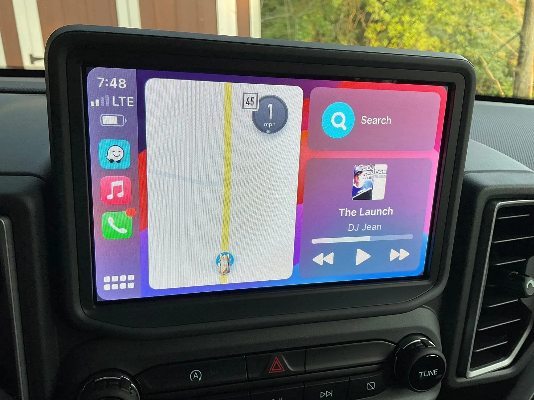 Ford Bronco Sport Magic Brand wireless CarPlay adapter IMG_1710