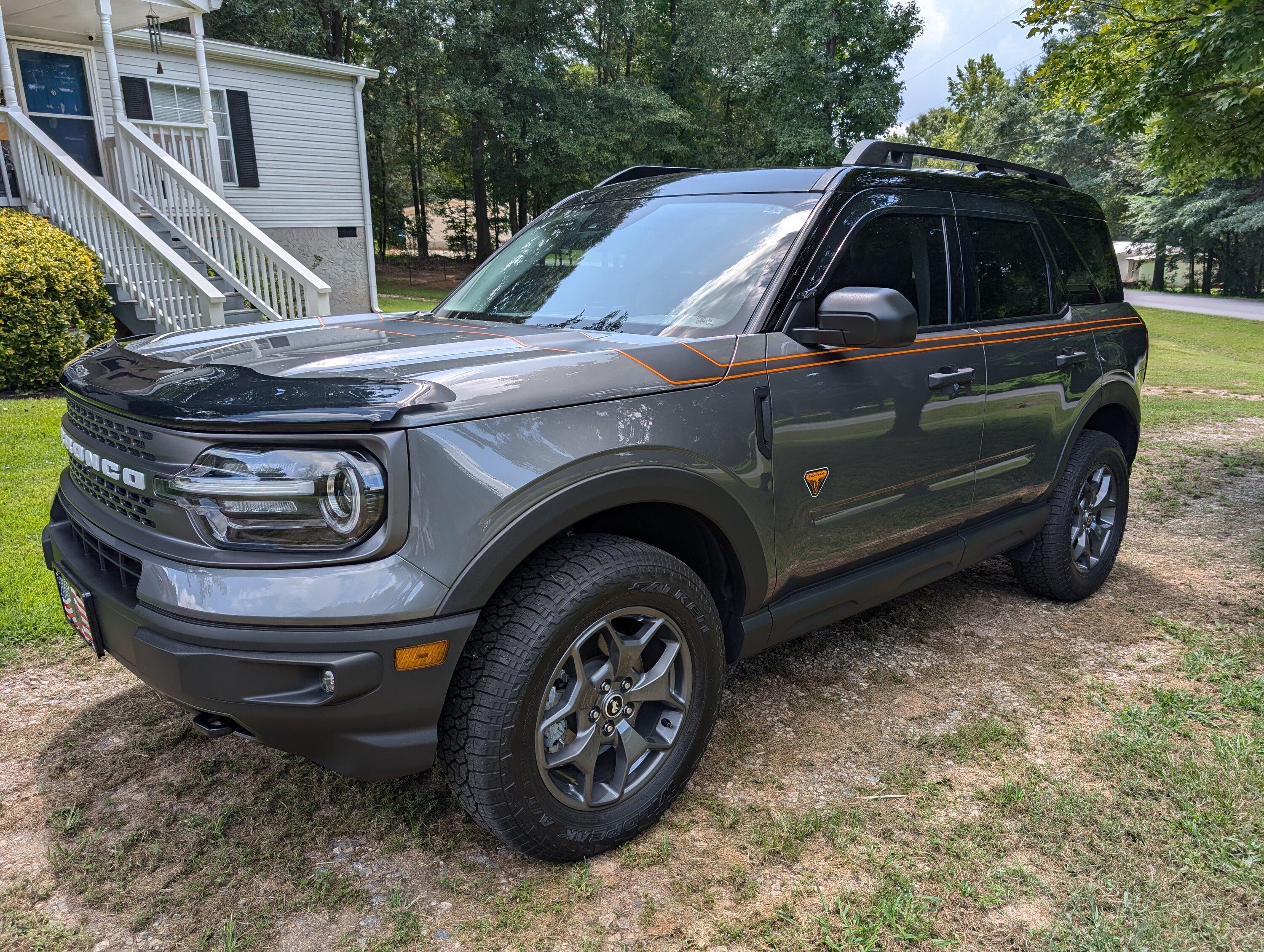 Ford Bronco Sport Installed Underground Graphics Hockey Sticks PXL_20240803_162933976