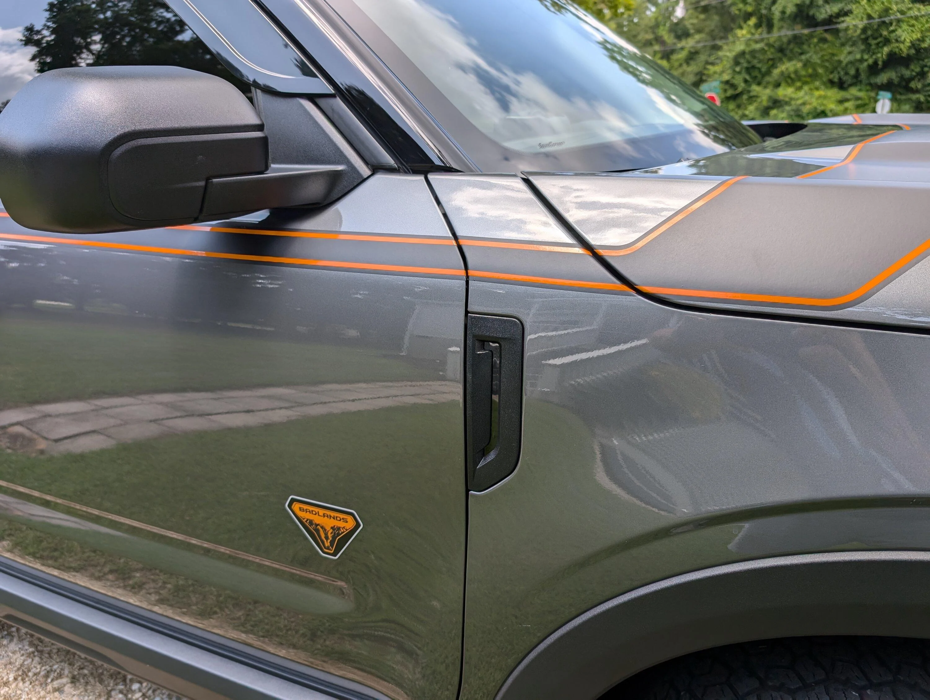 Ford Bronco Sport Installed Underground Graphics Hockey Sticks PXL_20240803_162958926