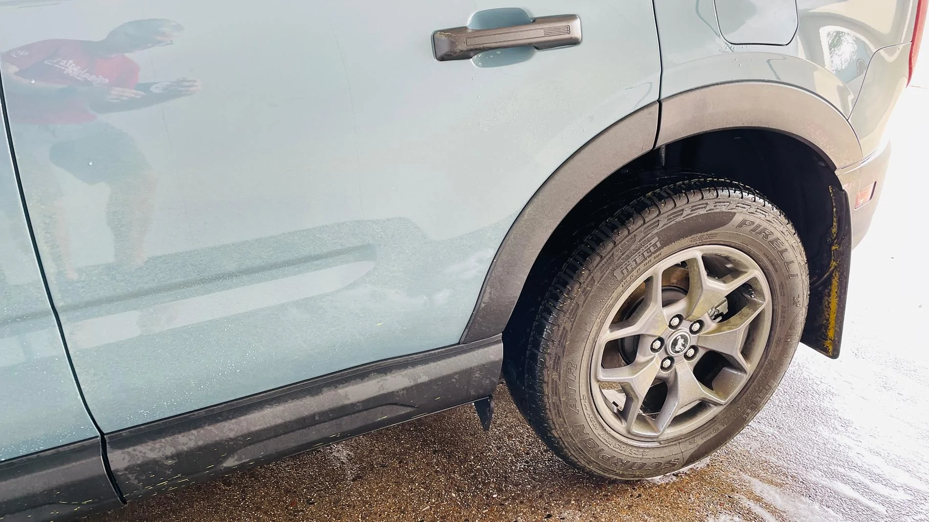 Ford Bronco Sport Striping Paint Disaster IMG_3952