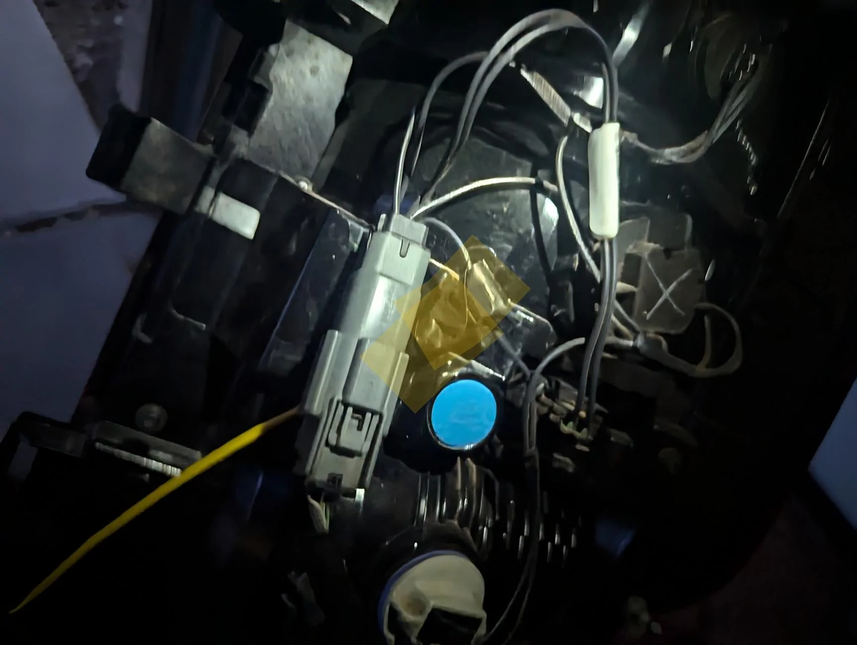 Ford Bronco Sport 7pin conversion from stock Ford towing package 4 pin trailer harness 1000002486