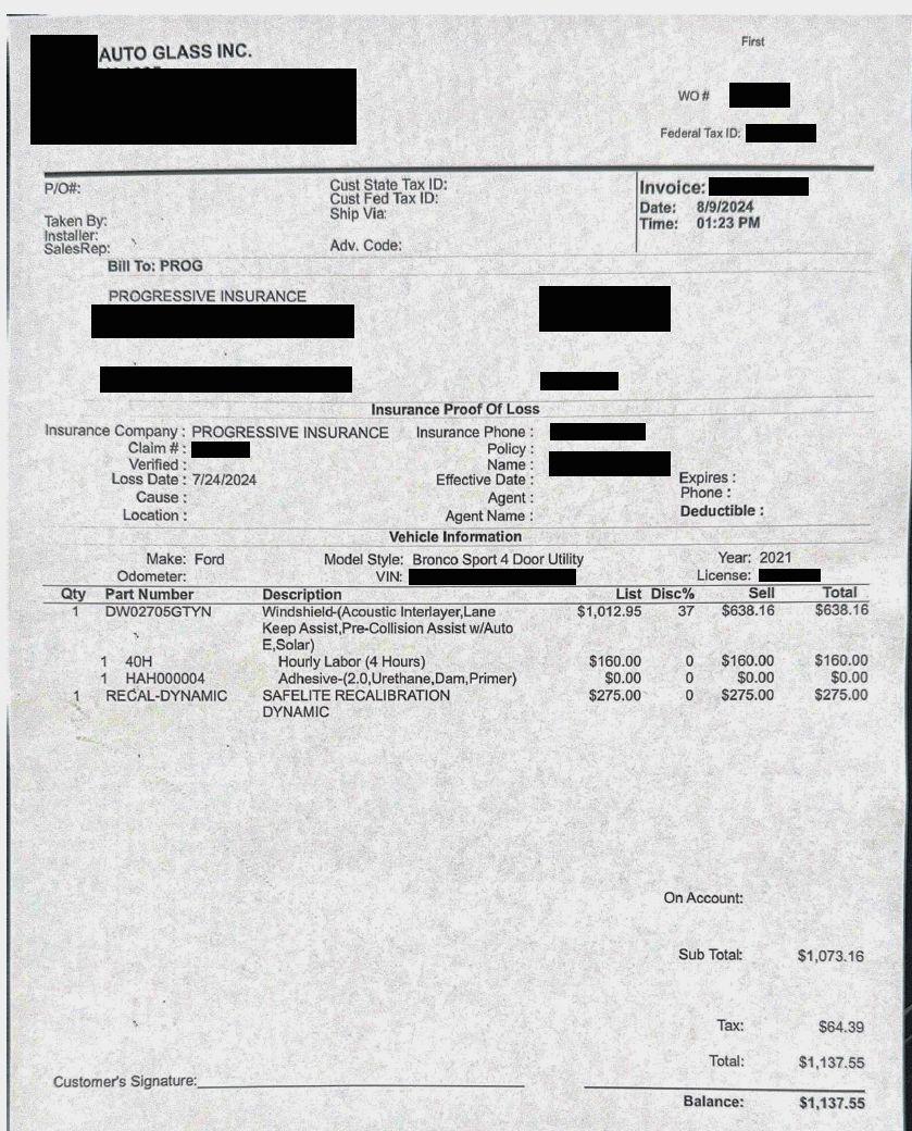 Ford Bronco Sport Windshield Clipboard01