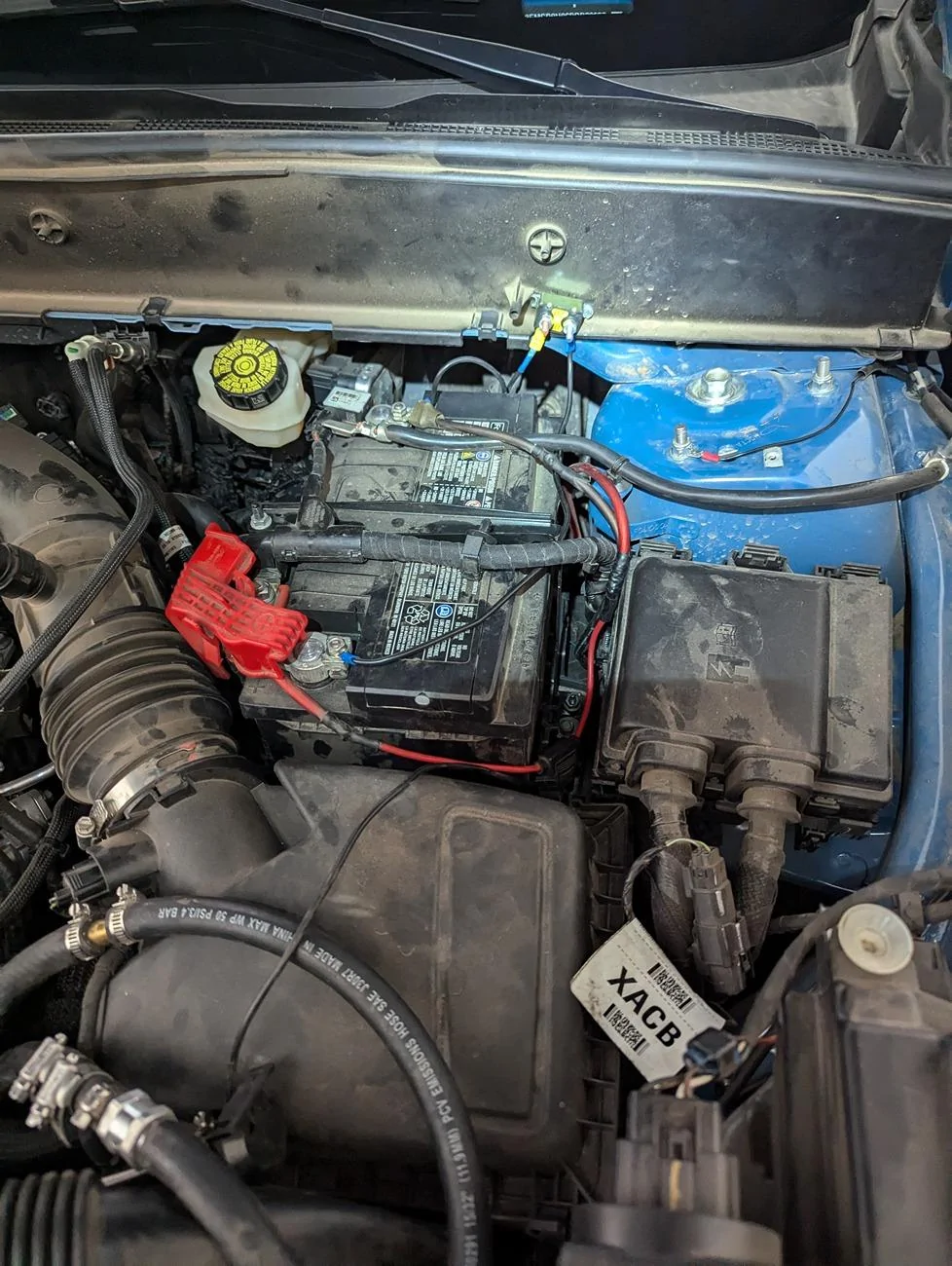 Ford Bronco Sport 7pin conversion from stock Ford towing package 4 pin trailer harness PXL_20240809_204851193