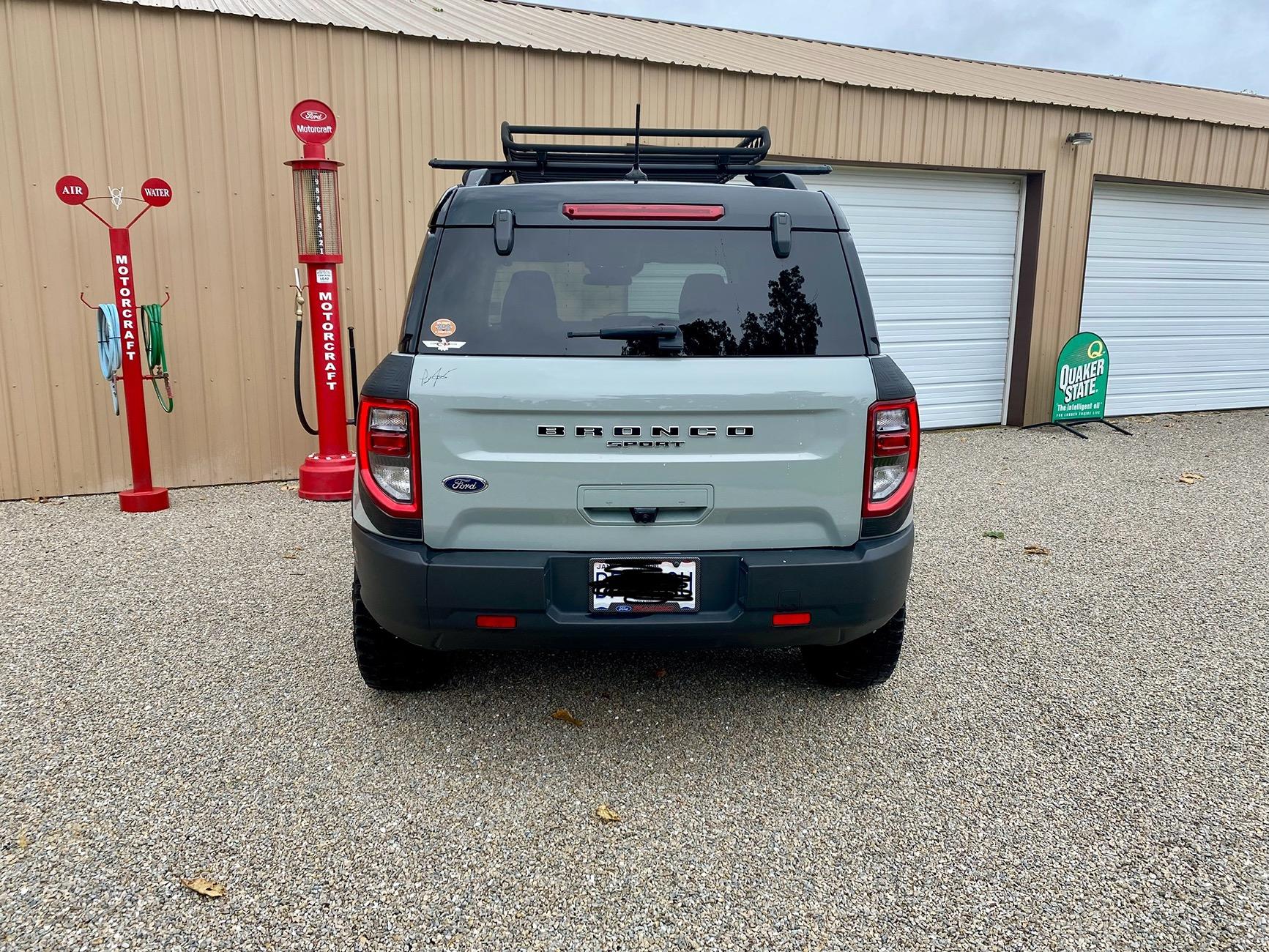 Ford Bronco Sport Installed corner edge protectors IMG_3216