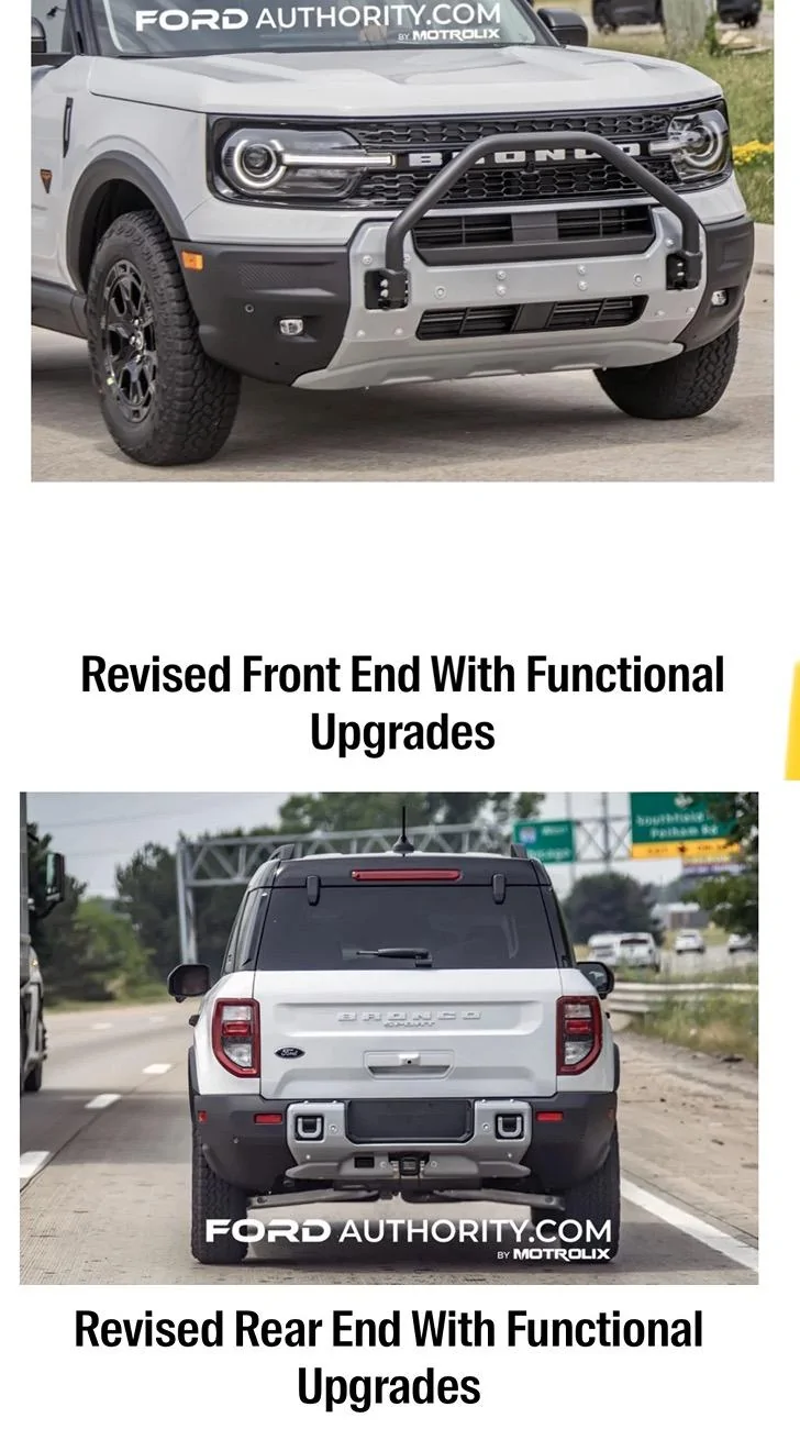 Ford Bronco Sport removing rear bumper to find tow hook threading Imag