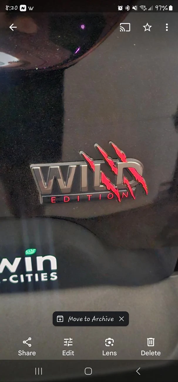 Ford Bronco Sport Wild Edition badge? 1000018492