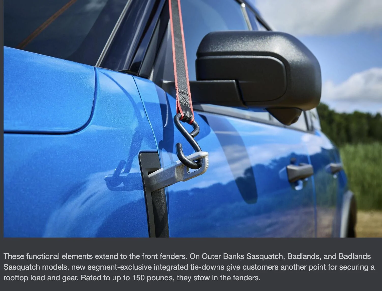 Ford Bronco Sport Official: 2025 Bronco Sport Gets Sasquatch Off-Road Package, New Tech and Features Screenshot 2024-08-26 at 1.31.43 PM