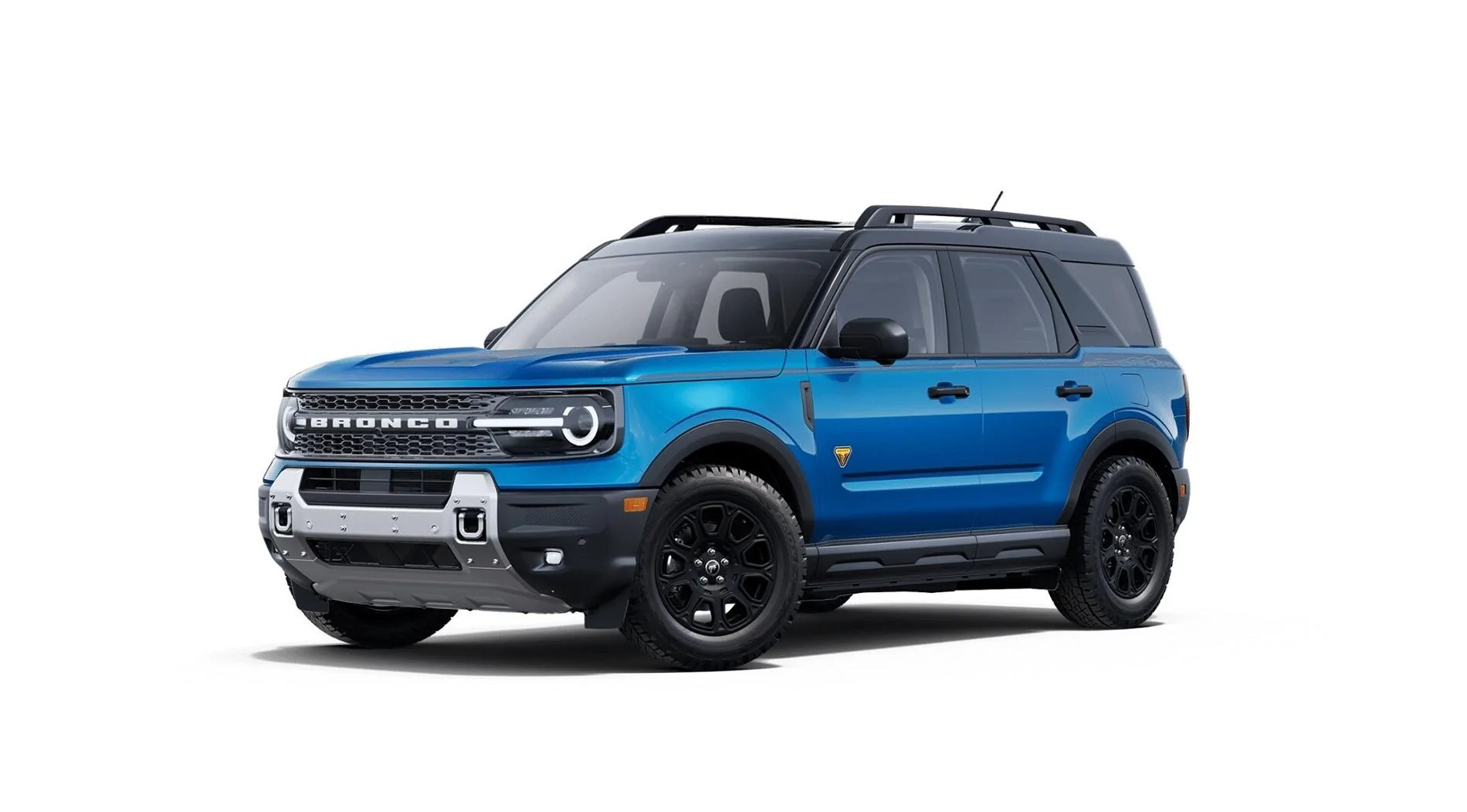 Ford Bronco Sport Official: 2025 Bronco Sport Gets Sasquatch Off-Road Package, New Tech and Features 2025 Bronco Sport Badlands - Blu