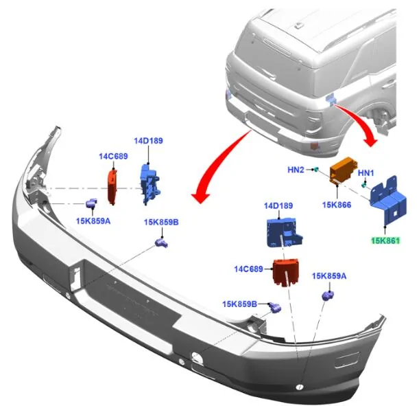 Ford Bronco Sport NEED A FAVOR - pictures UNDER rear bumper bracket