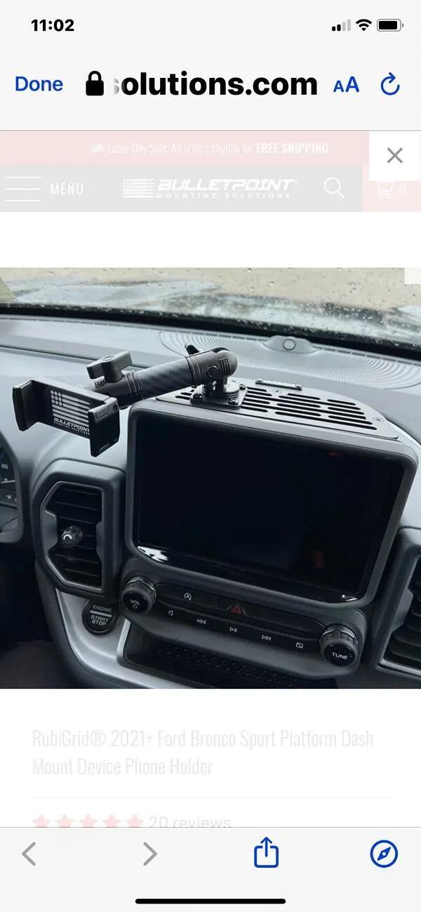 Ford Bronco Sport Well I have to say I’m disappointed… IMG_1891