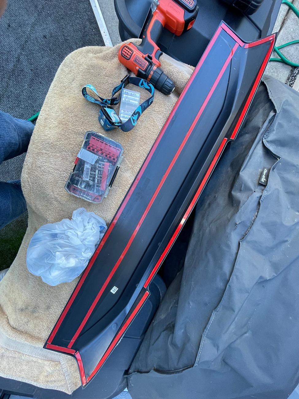 Ford Bronco Sport Rear Spoiler Installed IMG_2767