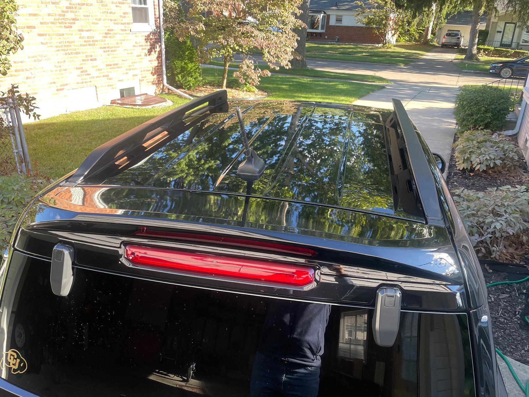Ford Bronco Sport Rear Spoiler Installed IMG_2771