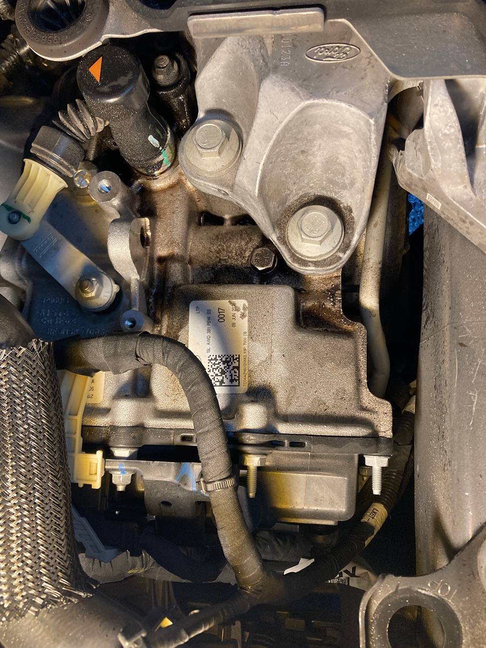 Ford Bronco Sport 2021 Bronco Sport Outer Banks battery install. IMG_1437