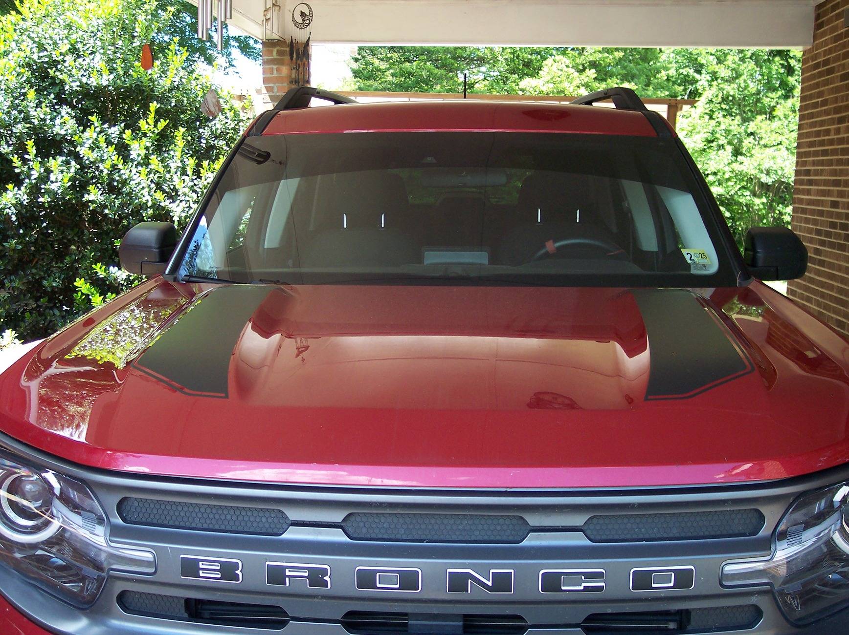 Ford Bronco Sport Hood decals to reduce glare 100_2295.JPG