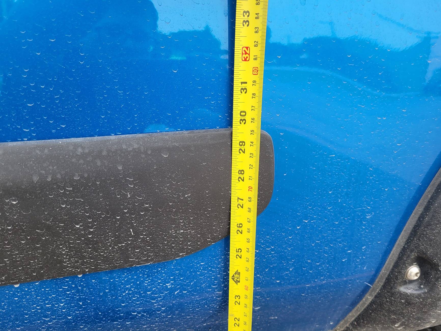 Ford Bronco Sport Side Door molding installed incorrectly 20240912_174529