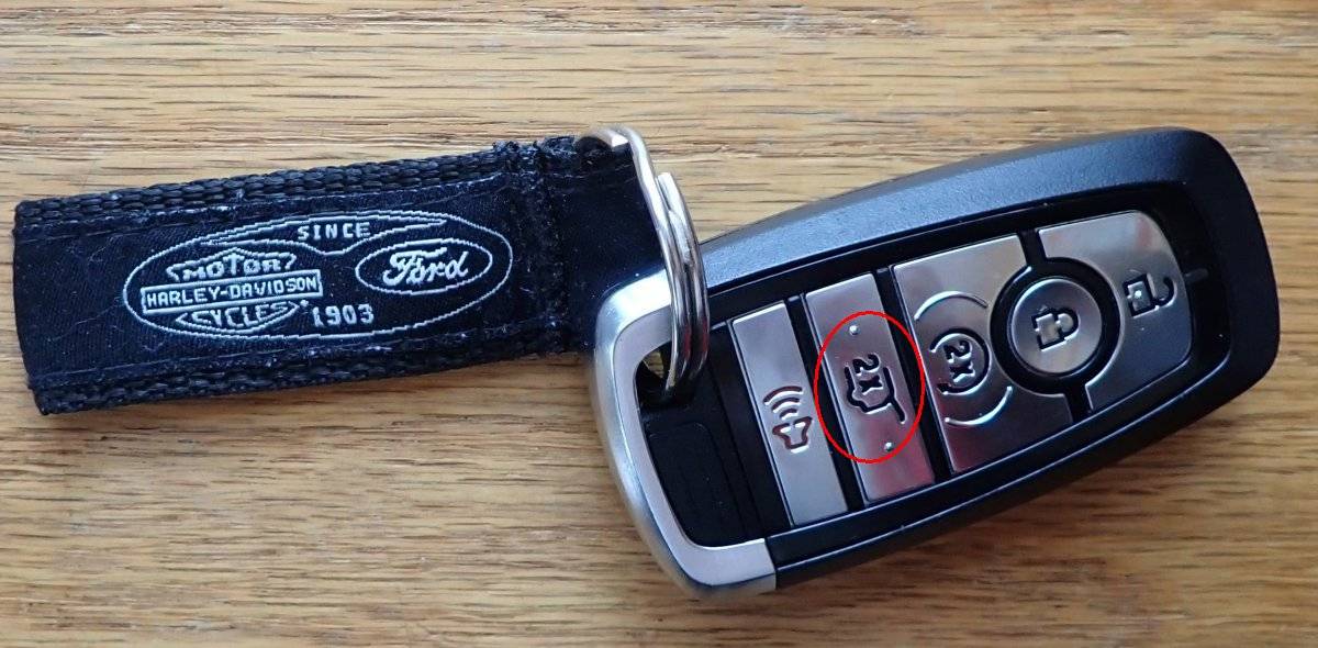 Ford Bronco Sport Wrong Bronco Key? fob hatch release