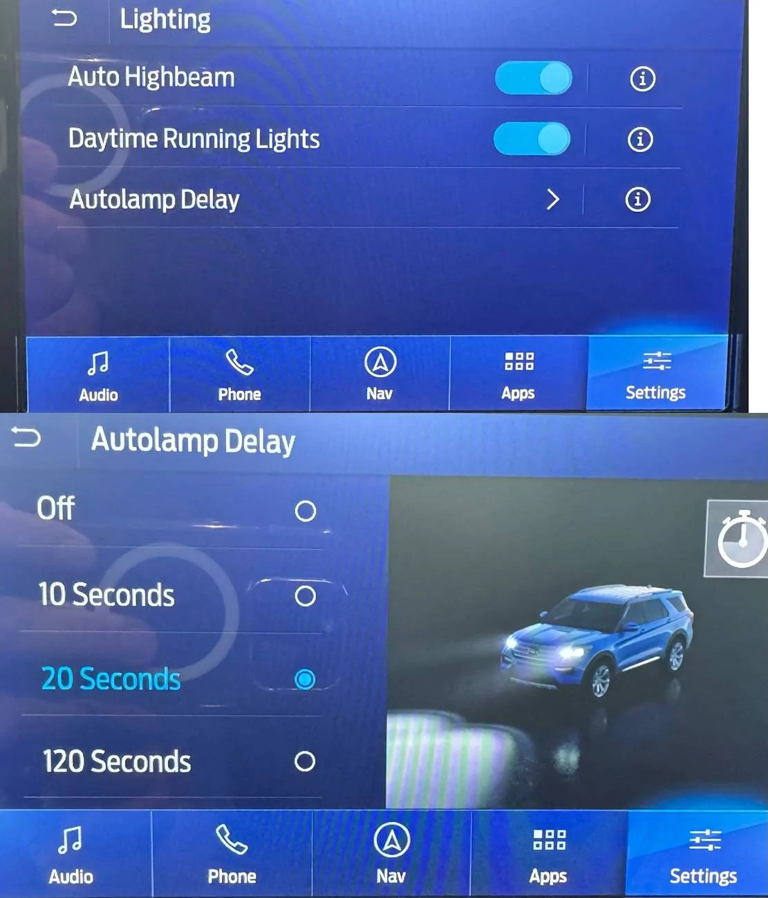 Ford Bronco Sport Odd lighting occurance Imag