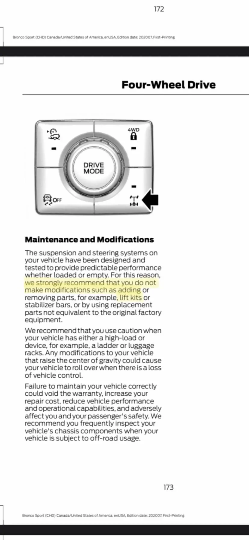 Ford Bronco Sport Leveling Lift Kit Installed on a Bronco Sport Big Bend 01B01F95-D860-4121-ADC2-F3408ACFD655