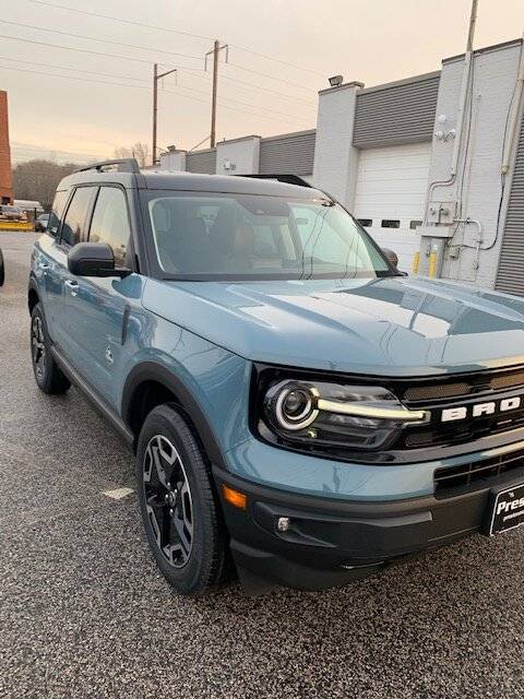 Ford Bronco Sport Picking up Bronco Today BS OB Side View Passenger