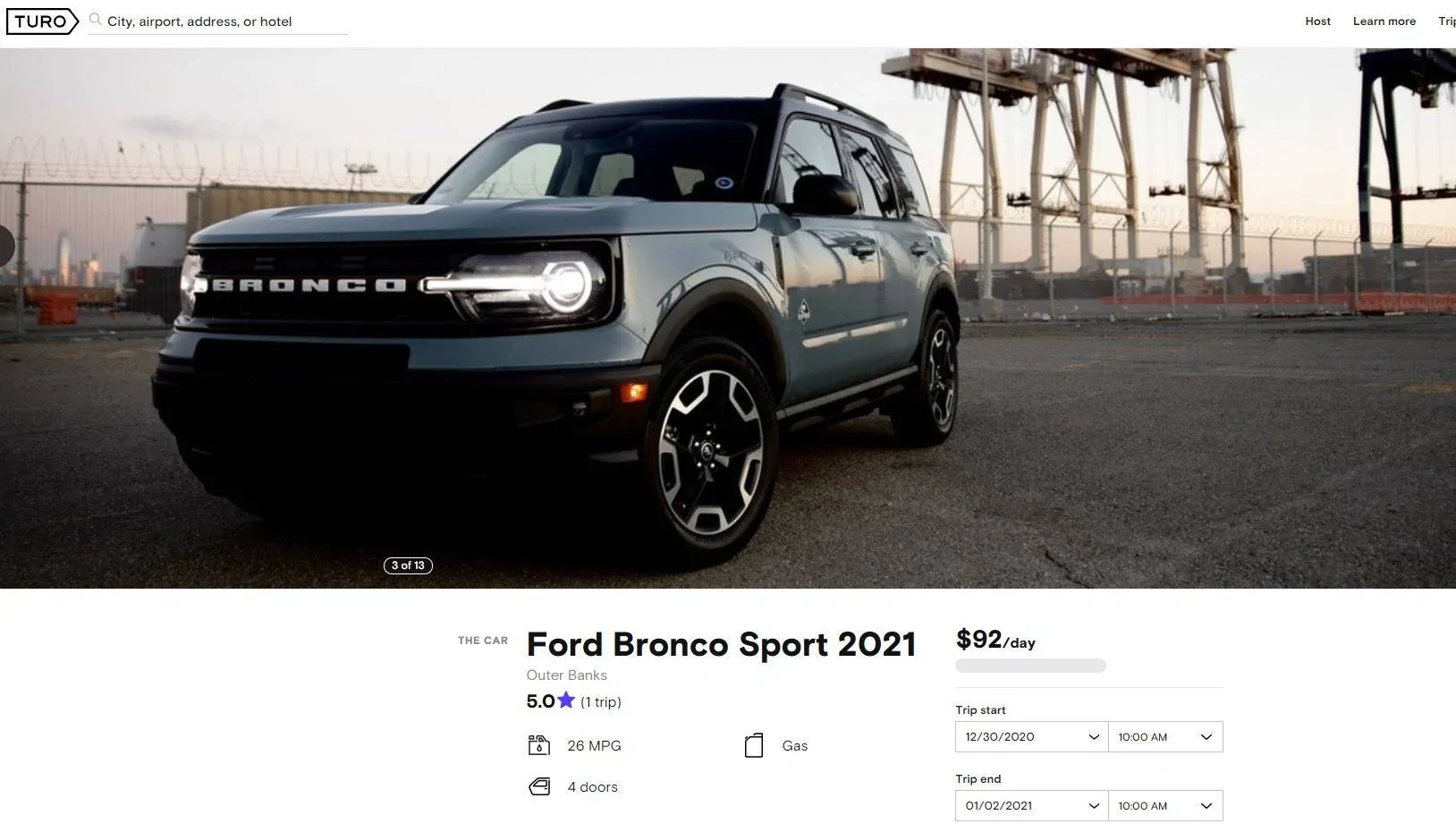 Ford Bronco Sport Bronco Sports Hit Turo For Renting Bronco Sport Turo Rental