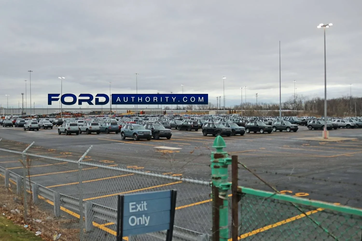 Ford Bronco Sport Tons of 2021 Bronco Sports stashed in Michigan? higan-Assembly-Plant-Parking-Lot-December-2020-002