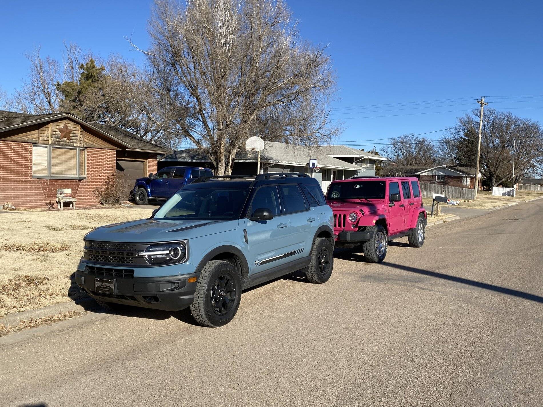 Ford Bronco Sport Bronco Sport Size Comparison to Jeep Wrangler JK + lots of pictures! 70E3DCDD-AEAB-4427-9BF2-628C5181DA81