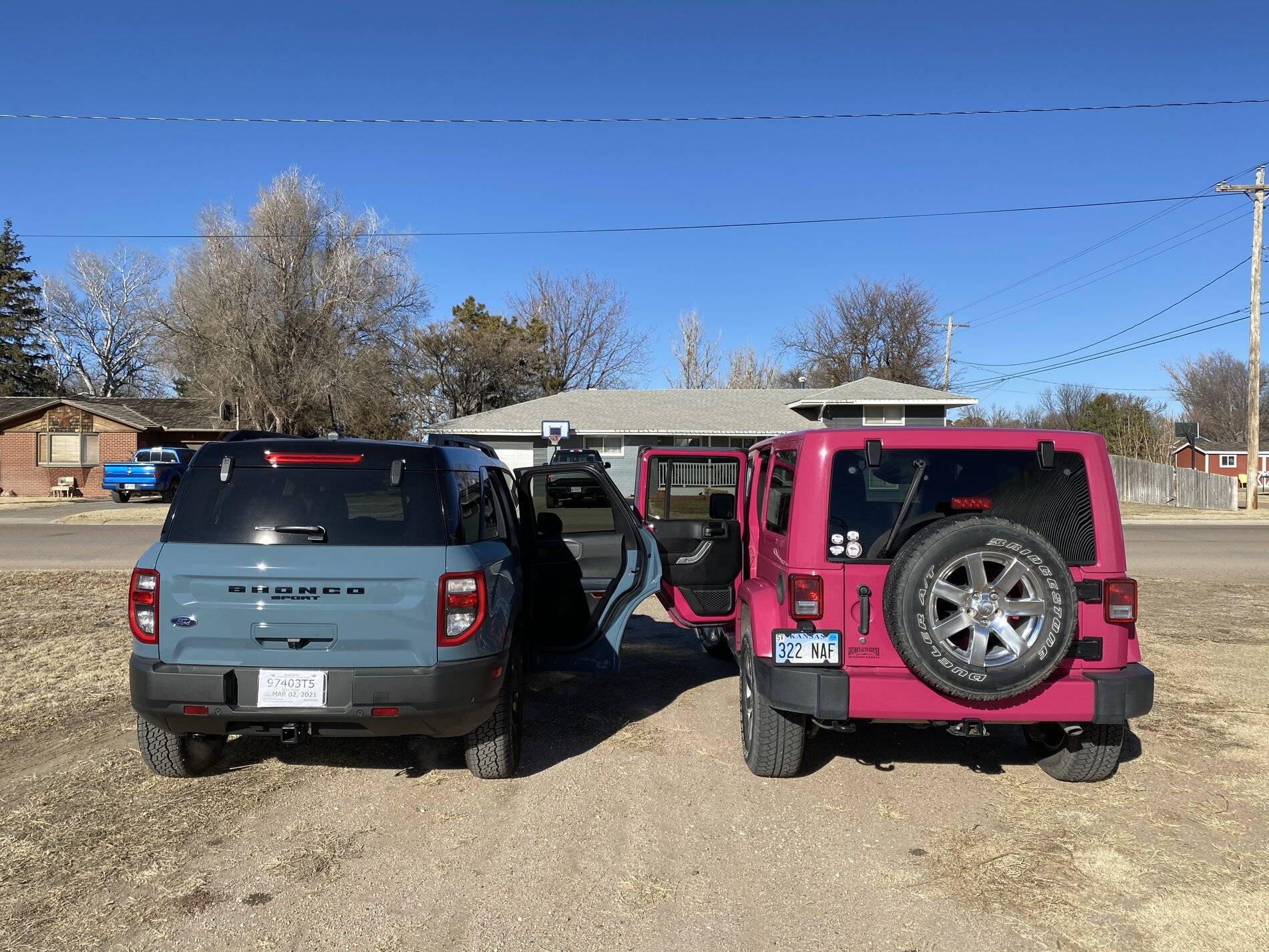 Ford Bronco Sport Bronco Sport Size Comparison to Jeep Wrangler JK + lots of pictures! 45D80FD6-B530-42E9-815A-6E3F5A2C2659