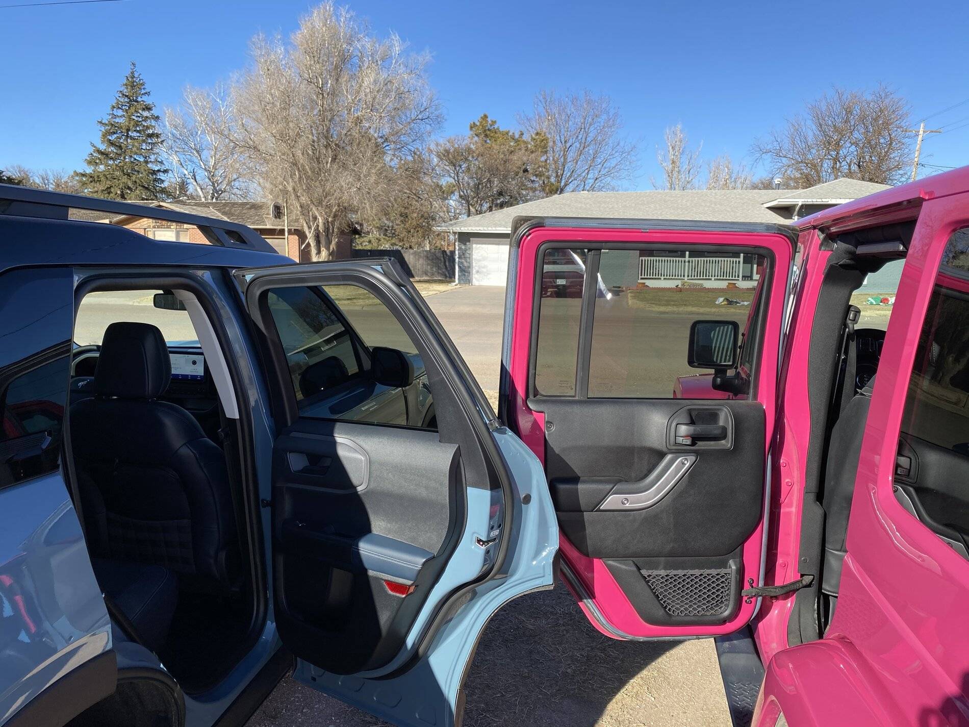 Ford Bronco Sport Bronco Sport Size Comparison to Jeep Wrangler JK + lots of pictures! 7E2C1DB5-94D3-41F6-817E-CD8E66E228D0