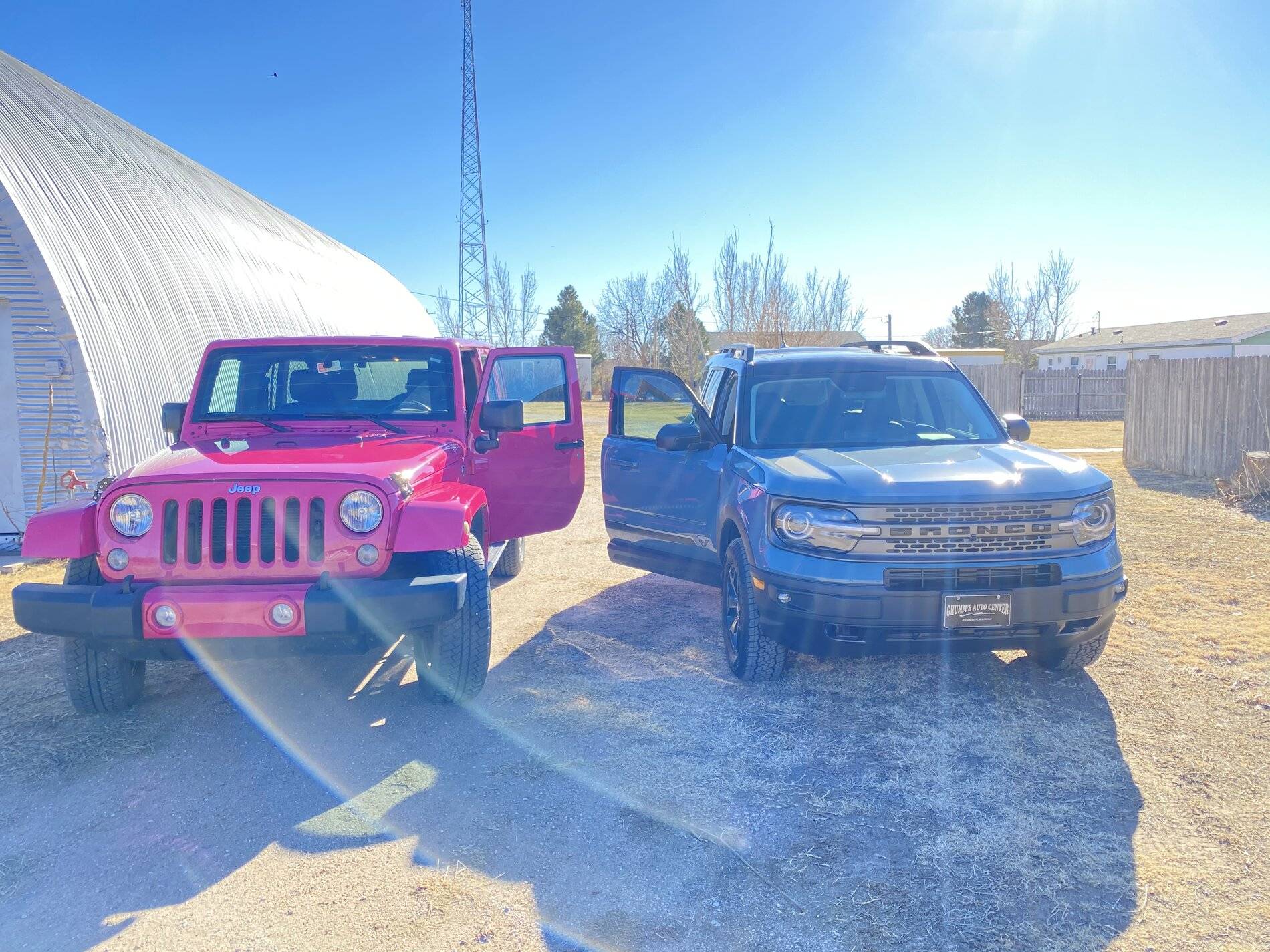 Ford Bronco Sport Bronco Sport Size Comparison to Jeep Wrangler JK + lots of pictures! A350B585-B1AD-439F-A901-F35F1551B61B